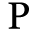 P