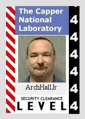 ArchHallJr's Capper National Laboratory badge